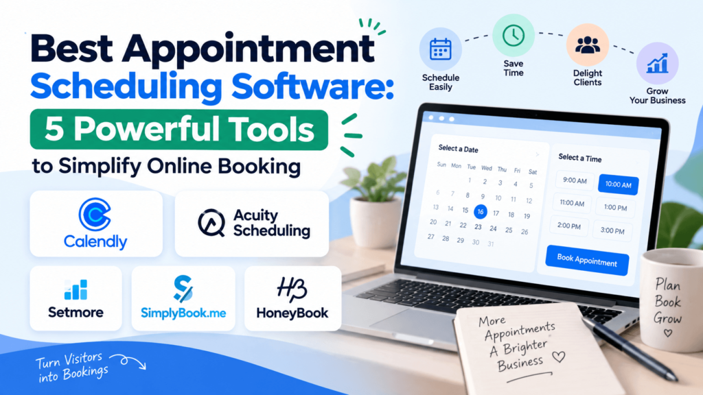 Best Appointment Scheduling Software: 5 Powerful Tools to Simplify Online Booking