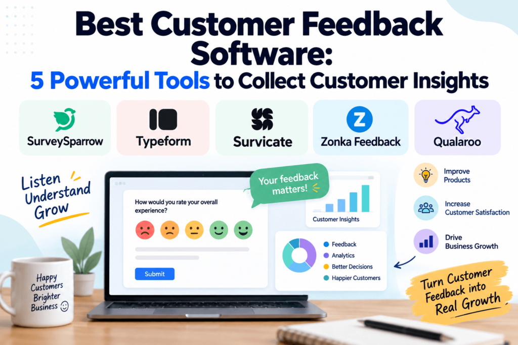 Best Customer Feedback Software: 5 Powerful Tools to Collect Customer Insights