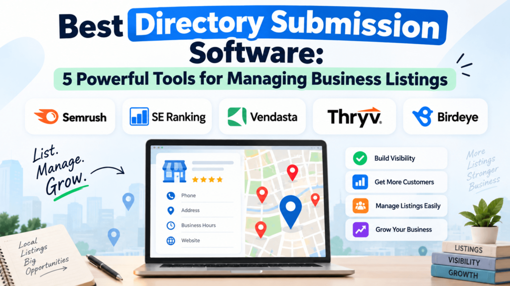 Best Directory Submission Software: 5 Powerful Tools for Managing Business Listings