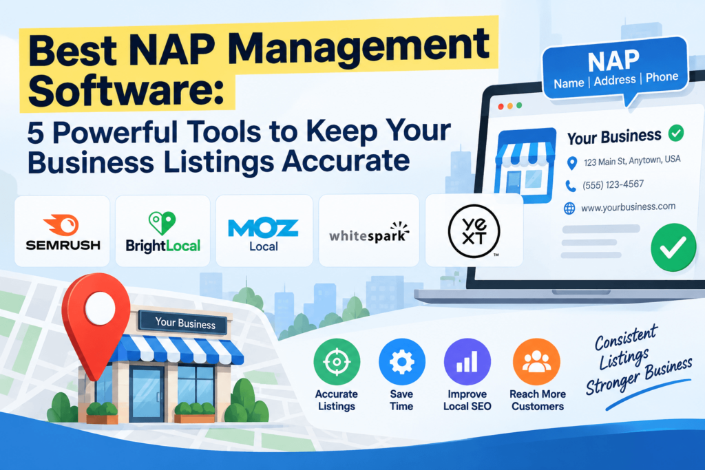 Best NAP Management Software: 5 Powerful Tools to Keep Your Business Listings Accurate