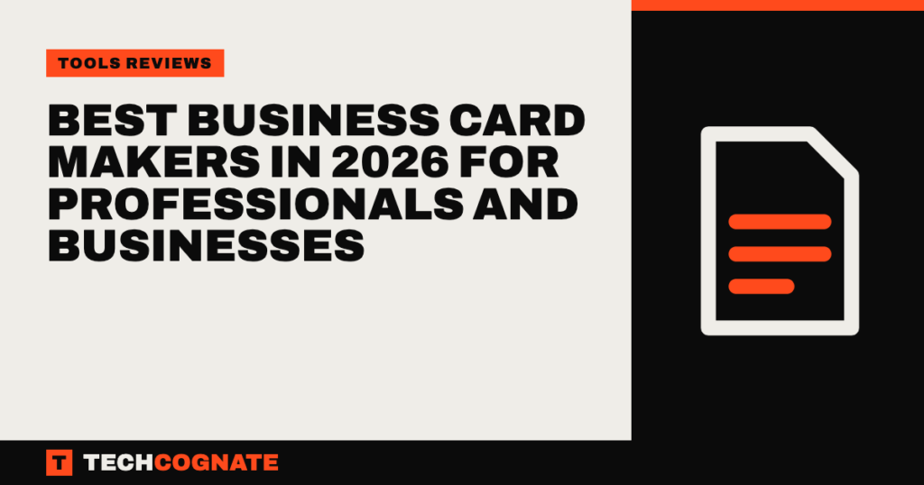 Best Business Card Makers in 2026 for Professionals and Businesses