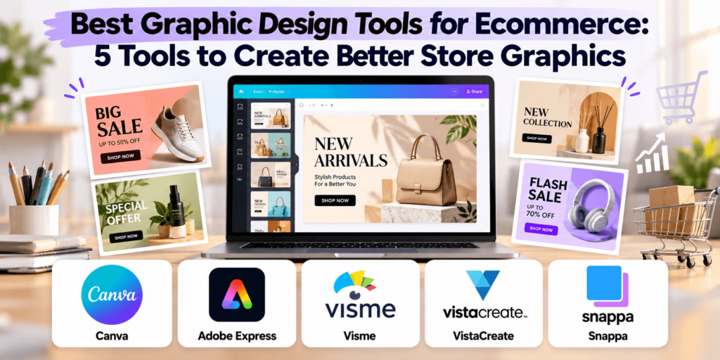 Best Graphic Design Tools for Ecommerce: 5 Tools to Create Better Store Graphics