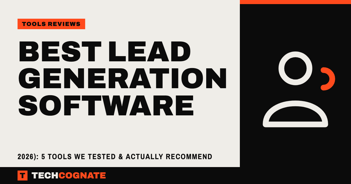 Best Lead Generation Software | TechCognate Tools Reviews
