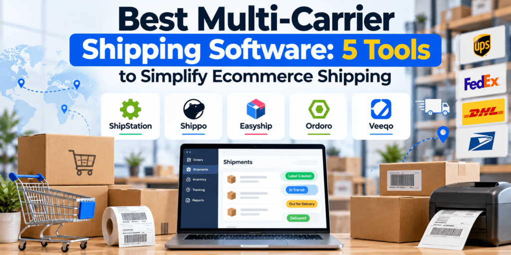 Best Multi-Carrier Shipping Software: 5 Tools to Simplify Ecommerce Shipping