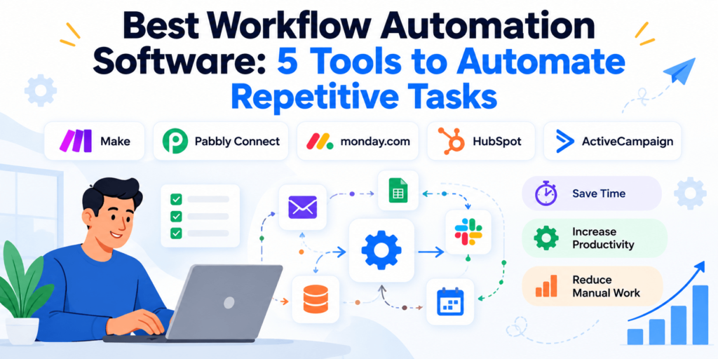 Best Workflow Automation Software: 5 Tools to Automate Repetitive Tasks