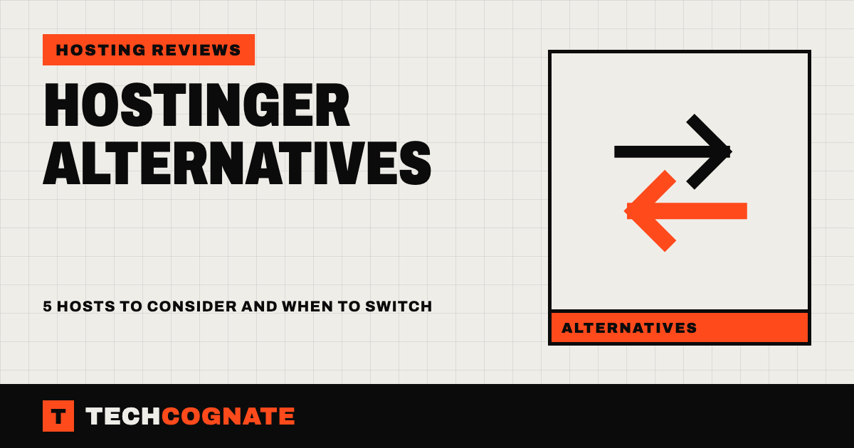 Cover graphic for Hostinger Alternatives: 5 hosts to consider