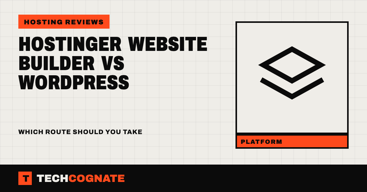 Hostinger Website Builder vs WordPress cover image