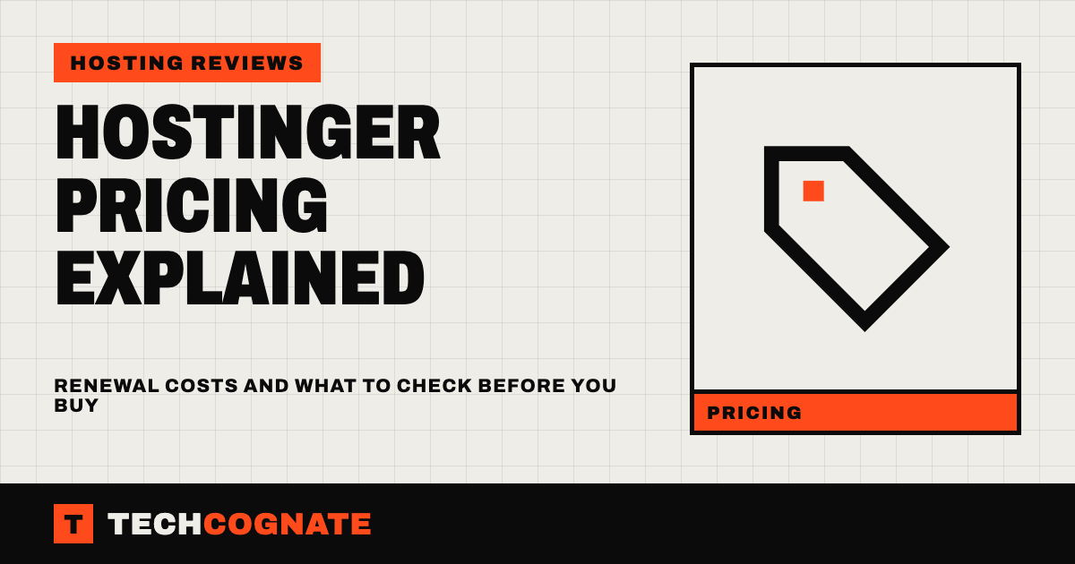 Cover graphic for Hostinger Pricing Explained: renewal costs