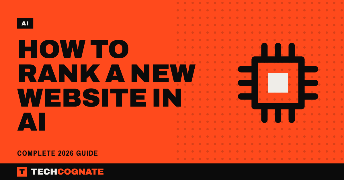 How to Rank a New Website in AI | TechCognate AI