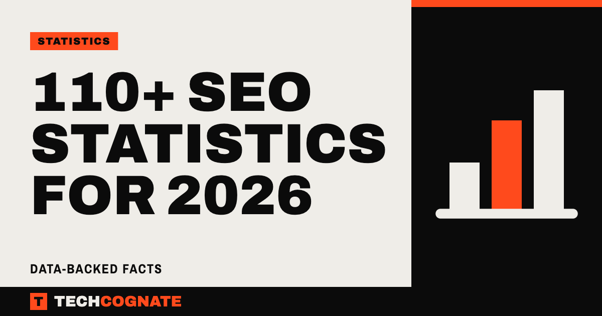 110+ SEO Statistics for 2026 | TechCognate Statistics