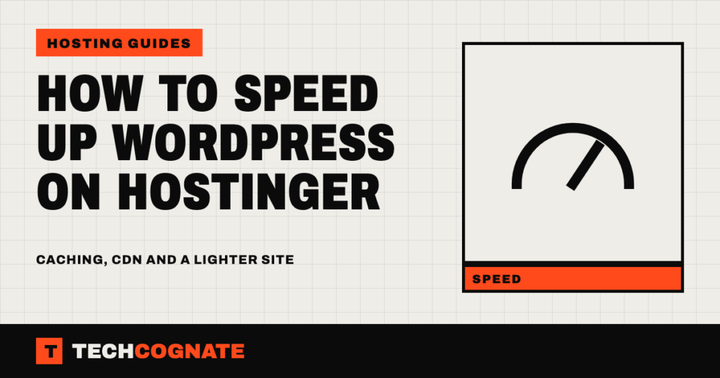 How to Speed Up a WordPress Site on Hostinger